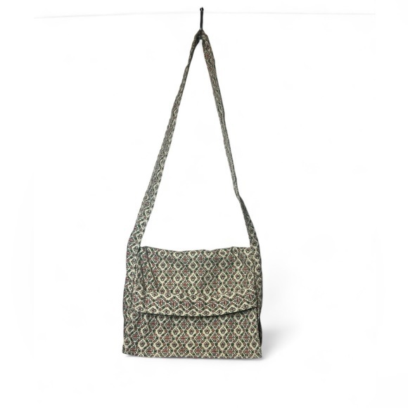 Handbags - Artisan Handcrafted Floral Bohemian Chic‎ Cross Boddy Shoulder Bag with Flap